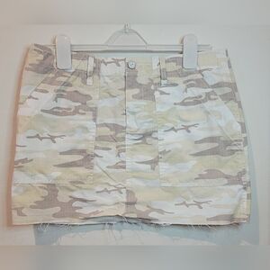 Sanctuary Camouflage Mini Skirt